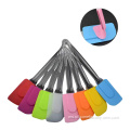Silicone Cream Butter Scraper Kitchen Tools Spatula Kek
